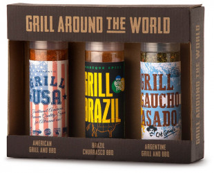 Grill Around the World 3-pack 